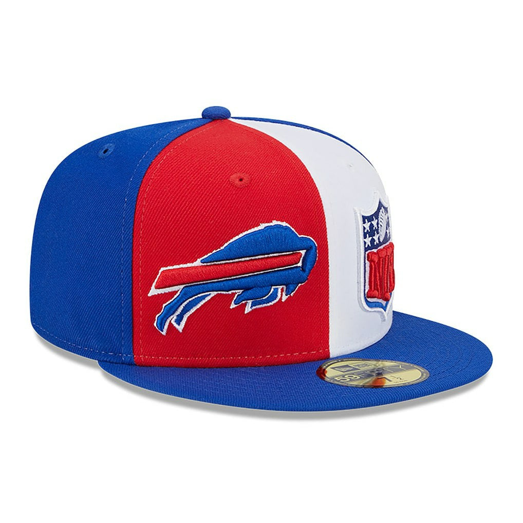 Buffalo Bills New Era 2023 Sideline 59FIFTY Fitted Hat - Red/Royal on sale
