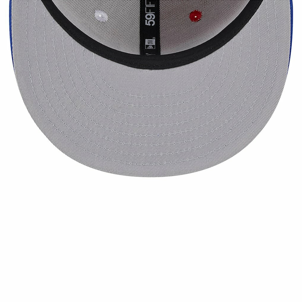 Buffalo Bills New Era 2023 Sideline 59FIFTY Fitted Hat - Red/Royal on sale