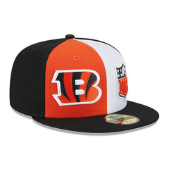Cincinnati Bengals New Era 2023 Sideline 59FIFTY Fitted Hat - Orange/Black for sale