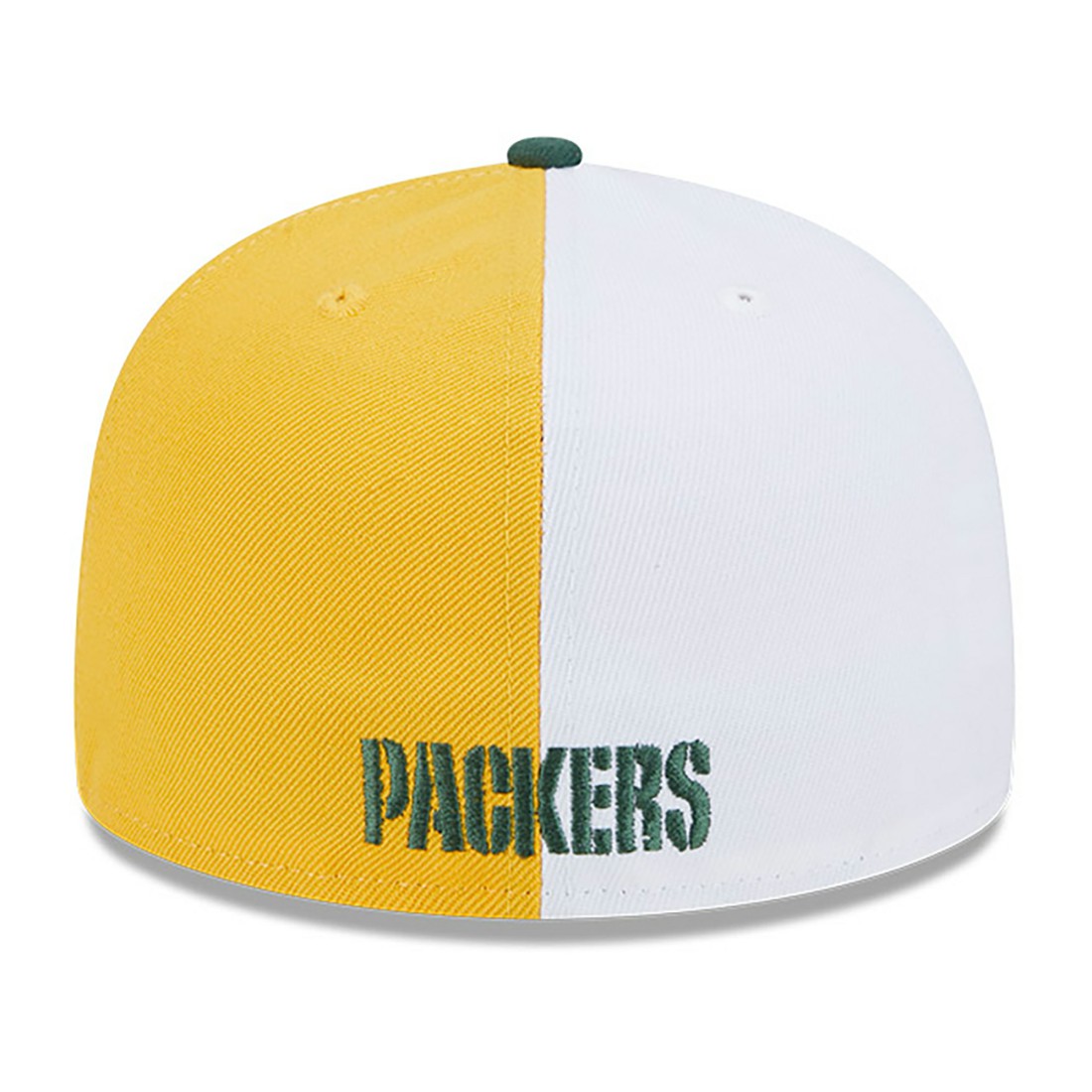 Green Bay Packers New Era 2023 Sideline 59FIFTY Fitted Hat - Gold/Green for sale