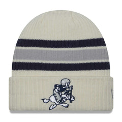Dallas Cowboys New Era Vintage Cuffed Knit Hat - Cream cheap