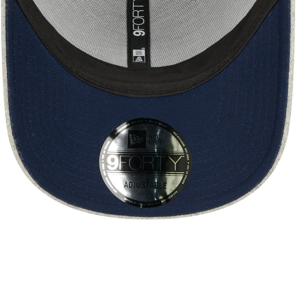Dallas Cowboys New Era Pop Trucker 9FORTY Adjustable Hat - Heather Gray/Navy cheap