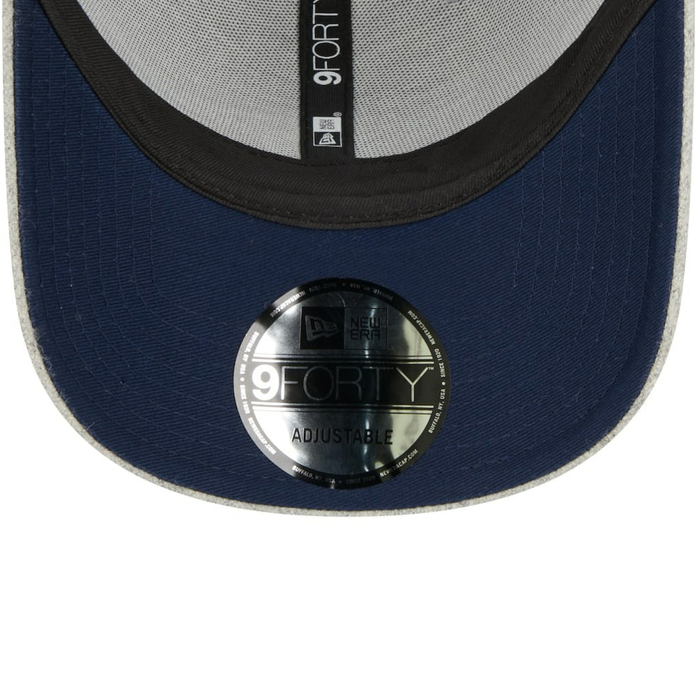 Dallas Cowboys New Era Pop Trucker 9FORTY Adjustable Hat - Heather Gray/Navy cheap