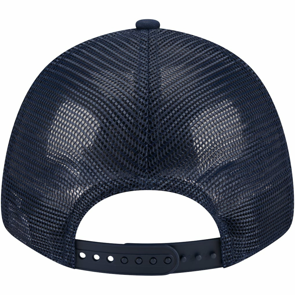 Dallas Cowboys New Era Plate 9FORTY Trucker Adjustable Hat - Navy on sale
