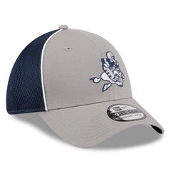 Dallas Cowboys New Era Pipe Retro Joe 39THIRTY Flex Hat - Silver/Navy for sale