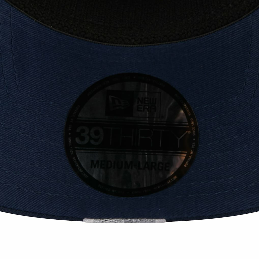 Dallas Cowboys New Era Stripe 39THIRTY Flex Hat - Heather Silver outlet