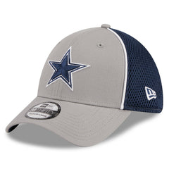 Dallas Cowboys New Era Pipe 39THIRTY Flex Hat - Gray on sale