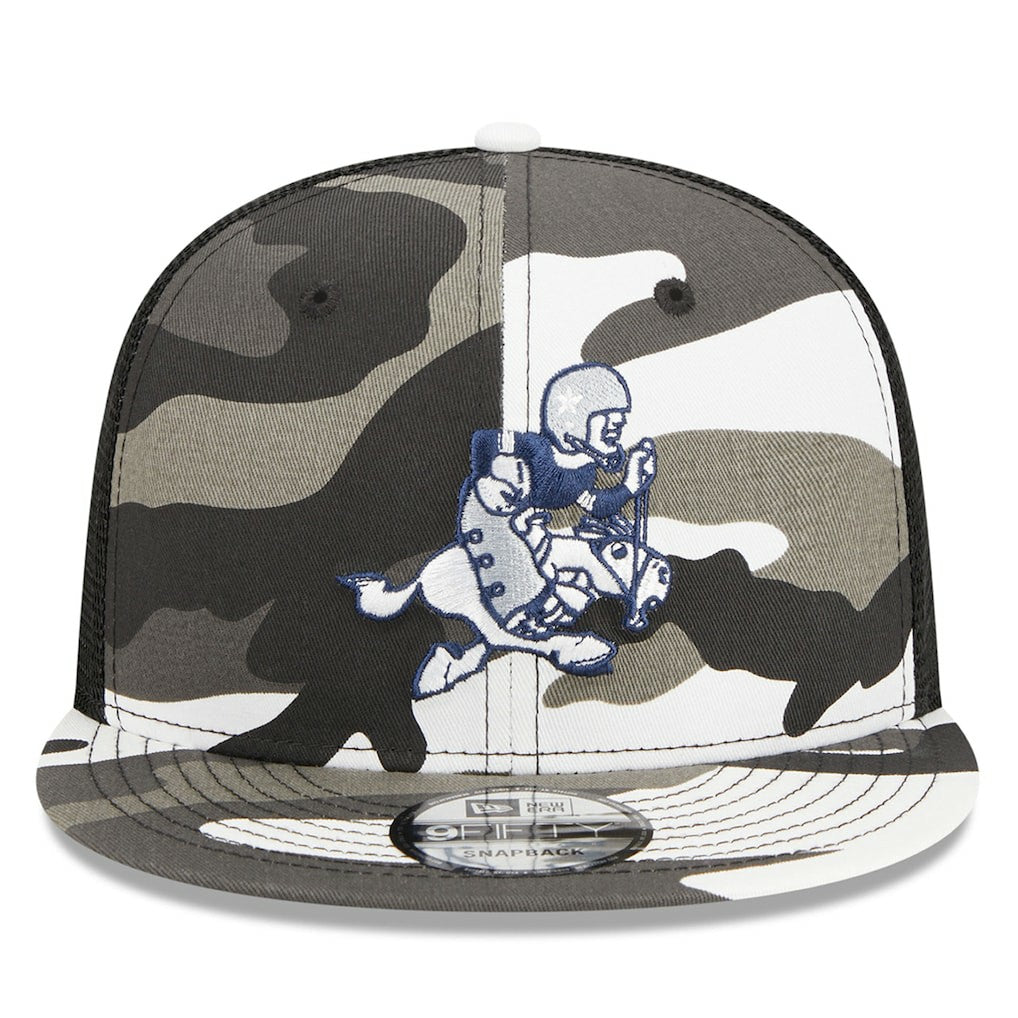Dallas Cowboys New Era Urban Camo 9FIFTY Trucker Snapback Hat sale