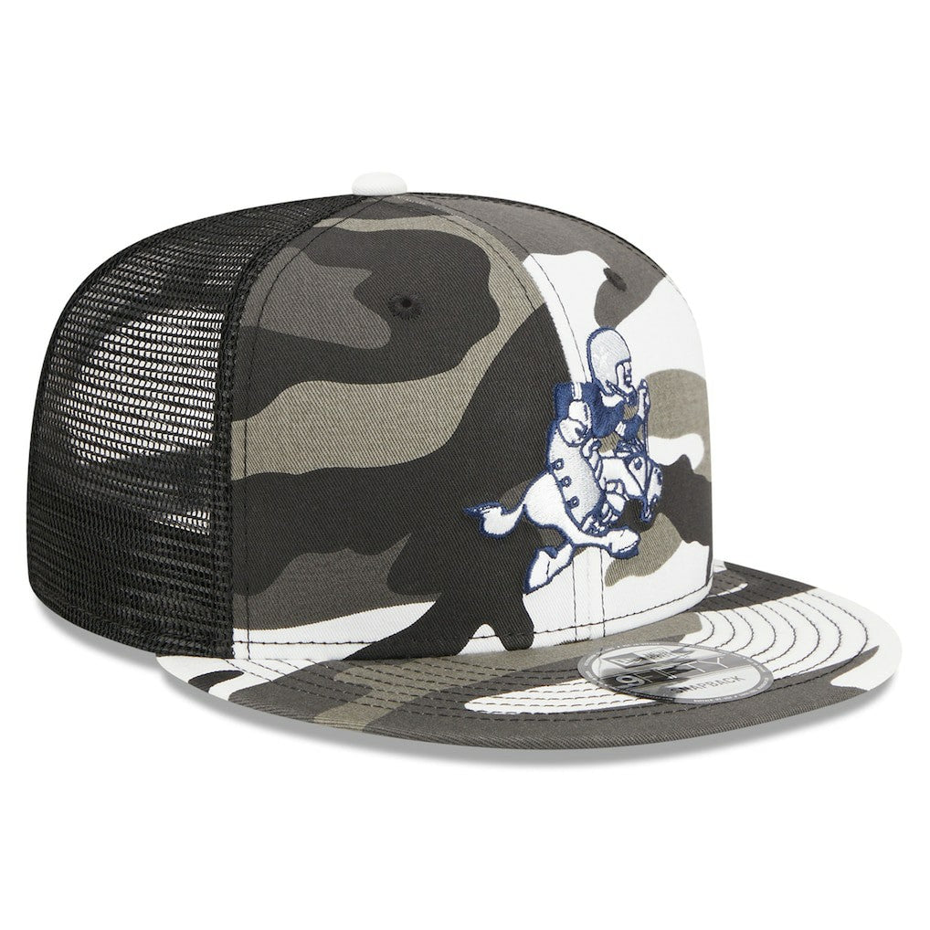 Dallas Cowboys New Era Urban Camo 9FIFTY Trucker Snapback Hat sale