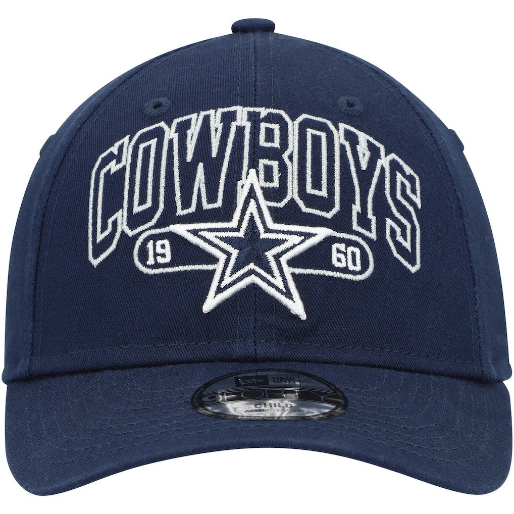 Dallas Cowboys New Era Preschool Outline 9FORTY Adjustable Hat - Navy for sale