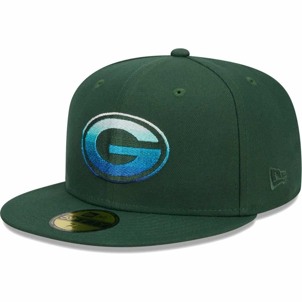 Green Bay Packers New Era Gradient 59FIFTY Fitted Hat - Green online