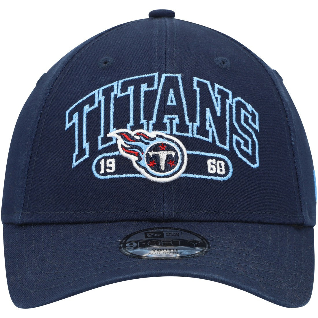 Tennessee Titans New Era Youth Outline 9FORTY Adjustable Hat - Navy outlet