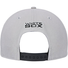 Chicago White Sox Band 9FIFTY Snapback Hat Gray/Black