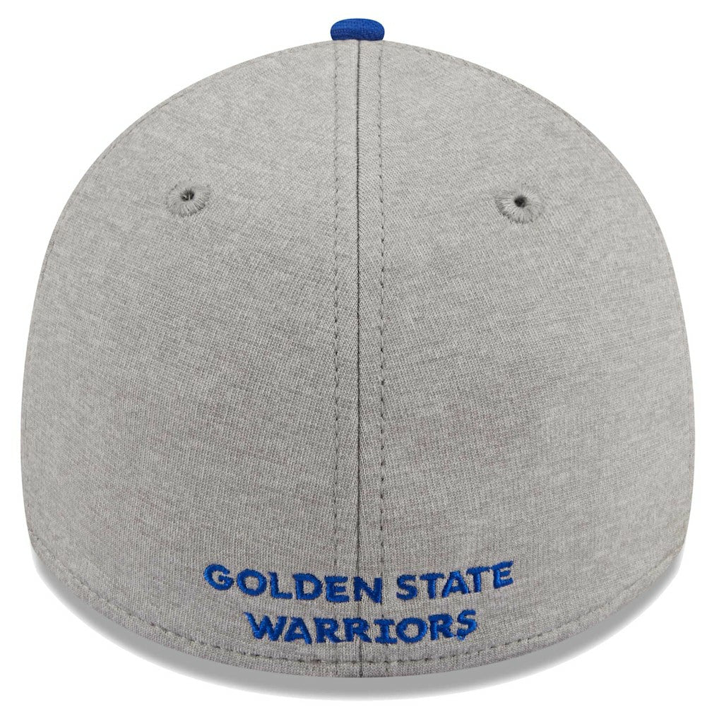 Golden State Warriors Striped 39THIRTY Flex Hat sale - Gray/Royal shop