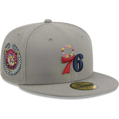 Philadelphia 76ers Color Pack 59FIFTY Fitted Hat - Gray discount