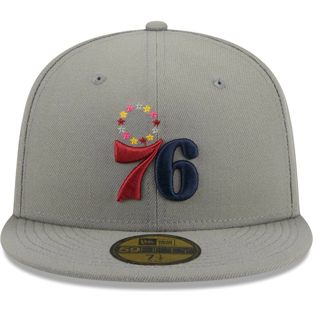 Philadelphia 76ers Color Pack 59FIFTY Fitted Hat - Gray discount