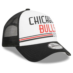 Chicago Bulls Lift Pass Foam Front Trucker 9FORTY Adjustable Hat - White online