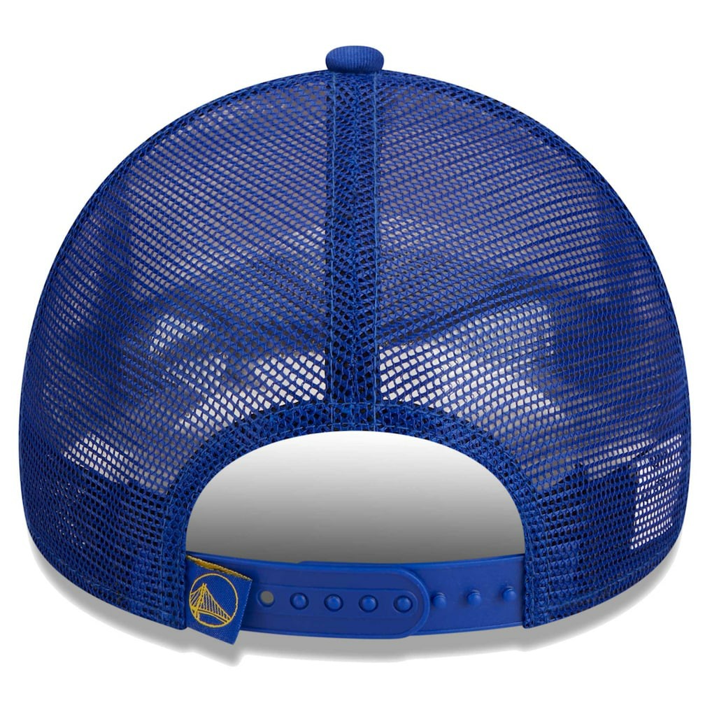 Golden State Warriors Lift Pass Foam Front Trucker 9FORTY Adjustable Hat sale - White shop
