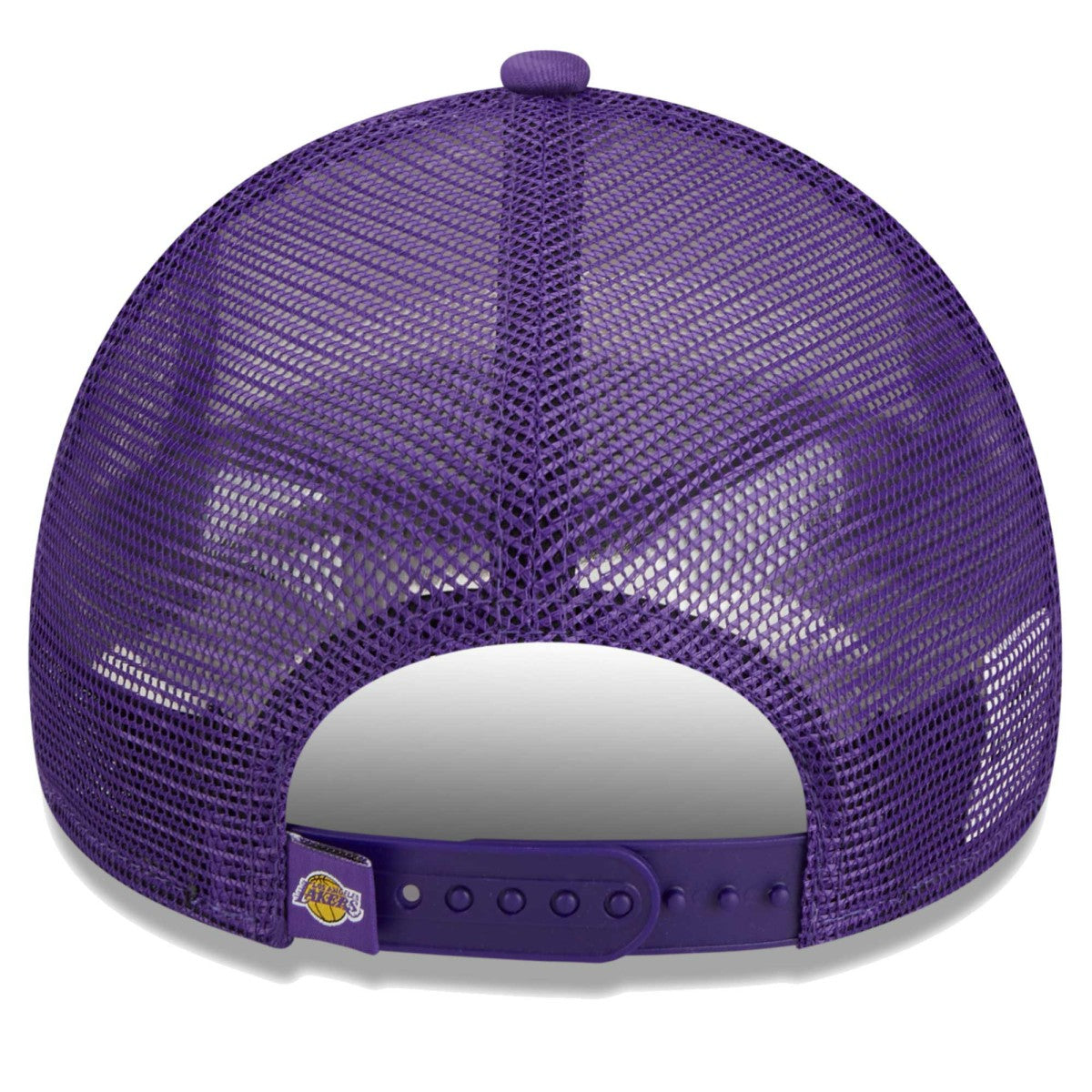 Los Angeles Lakers Lift Pass Foam Front Trucker 9FORTY Adjustable Hat - White online