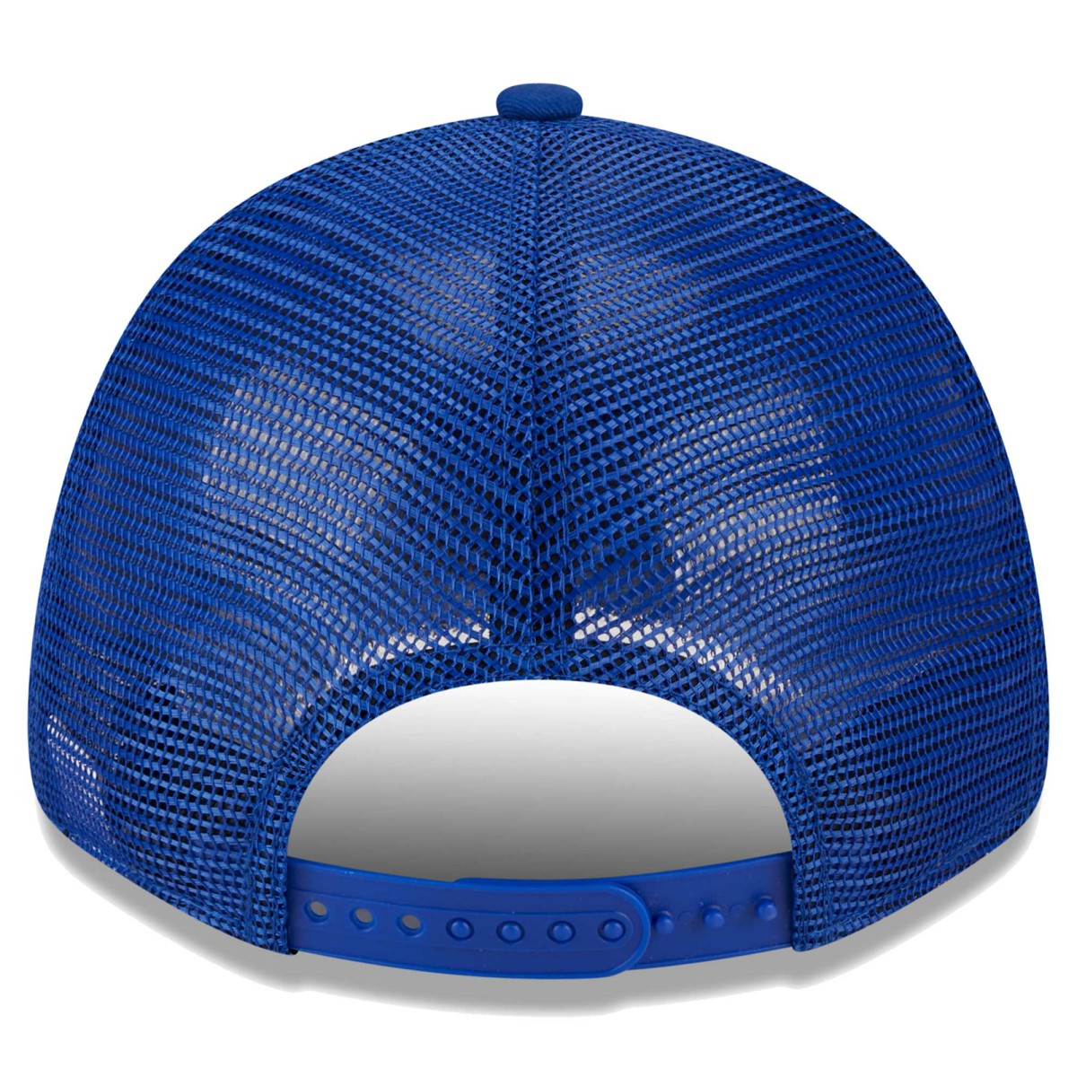 Golden State Warriors Plate Oversized Patch Trucker 9FORTY Adjustable Hat sale - Royal outlet