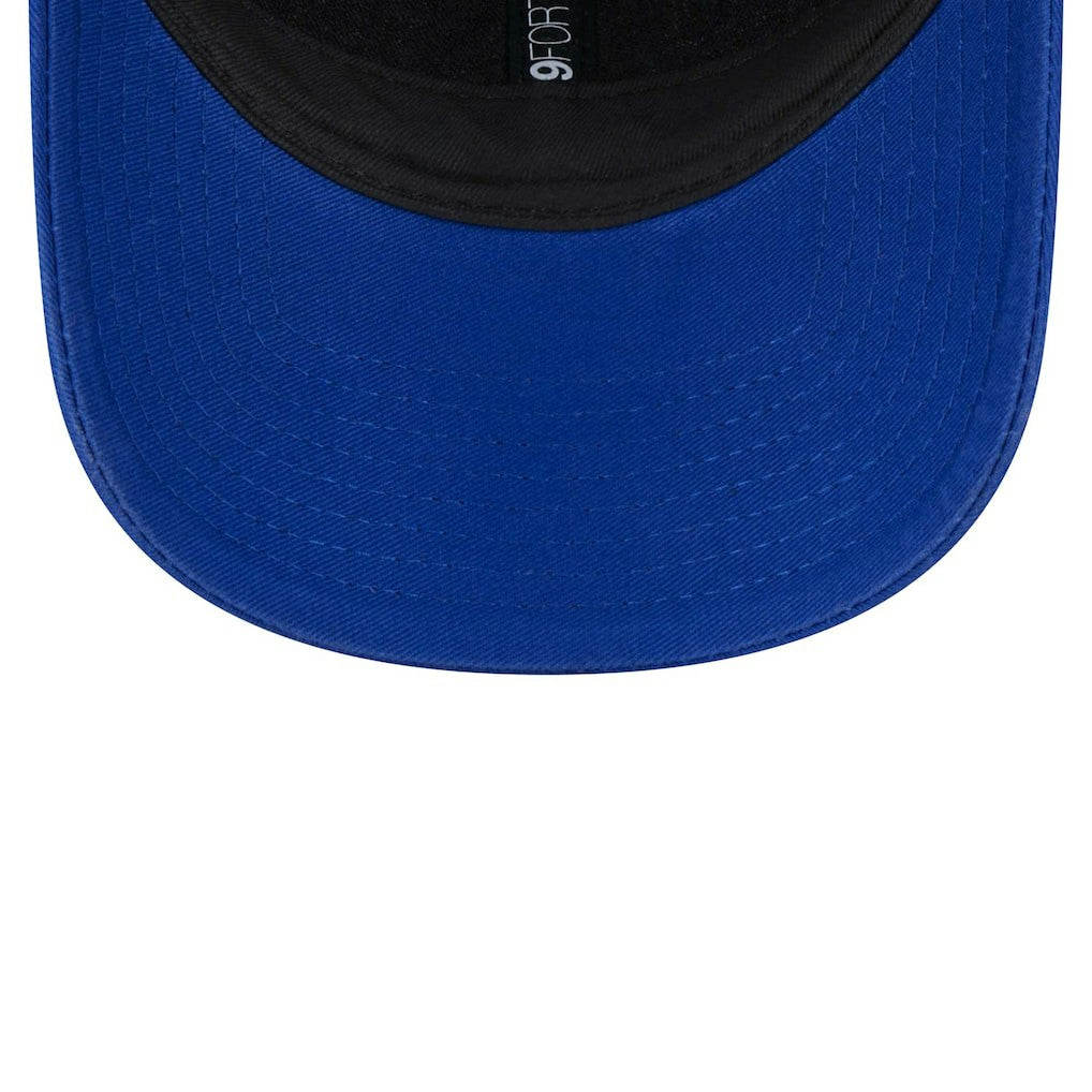Philadelphia 76ers Plate Oversized Patch Trucker 9FORTY Adjustable Hat - Royal discount