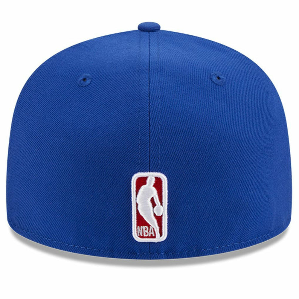 Philadelphia 76ers Chainstitch Logo Pin 59FIFTY Fitted Hat - Royal on sale