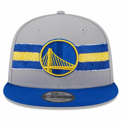 Golden State Warriors Chenille Band 9FIFTY Snapback Hat sale - Gray discount