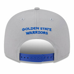 Golden State Warriors Chenille Band 9FIFTY Snapback Hat sale - Gray discount