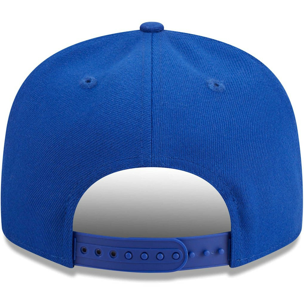 Golden State Warriors Golden Tall Text 9FIFTY Snapback Hat sale - Royal shop
