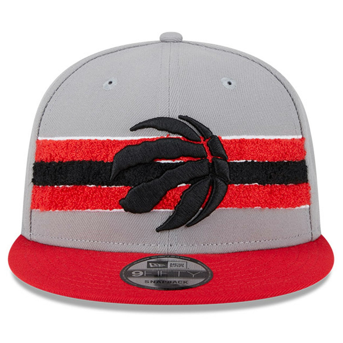 Toronto Raptors Chenille Band 9FIFTY Snapback Hat - Gray cheap