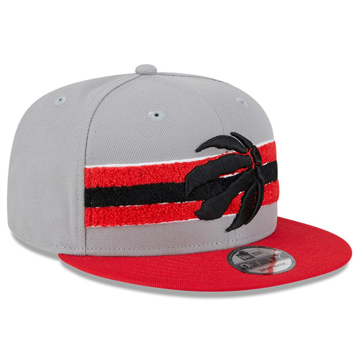 Toronto Raptors Chenille Band 9FIFTY Snapback Hat - Gray cheap