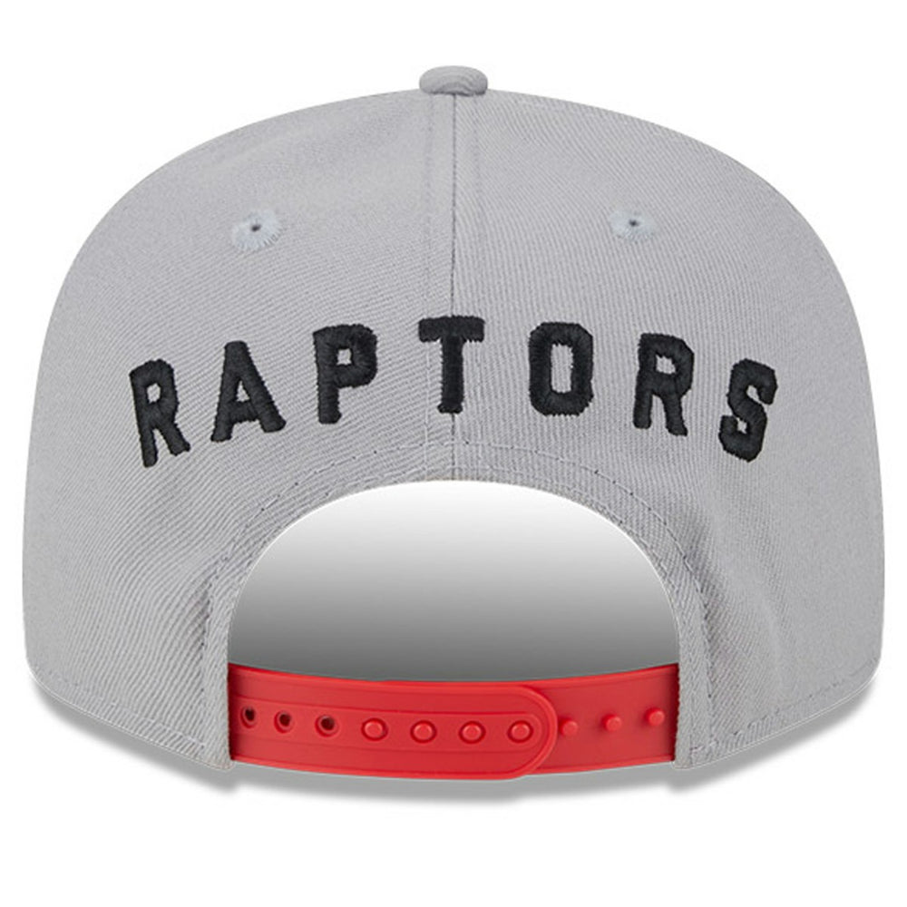 Toronto Raptors Chenille Band 9FIFTY Snapback Hat - Gray cheap