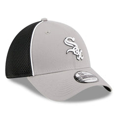 Chicago White Sox Pipe 39THIRTY Flex Hat Gray