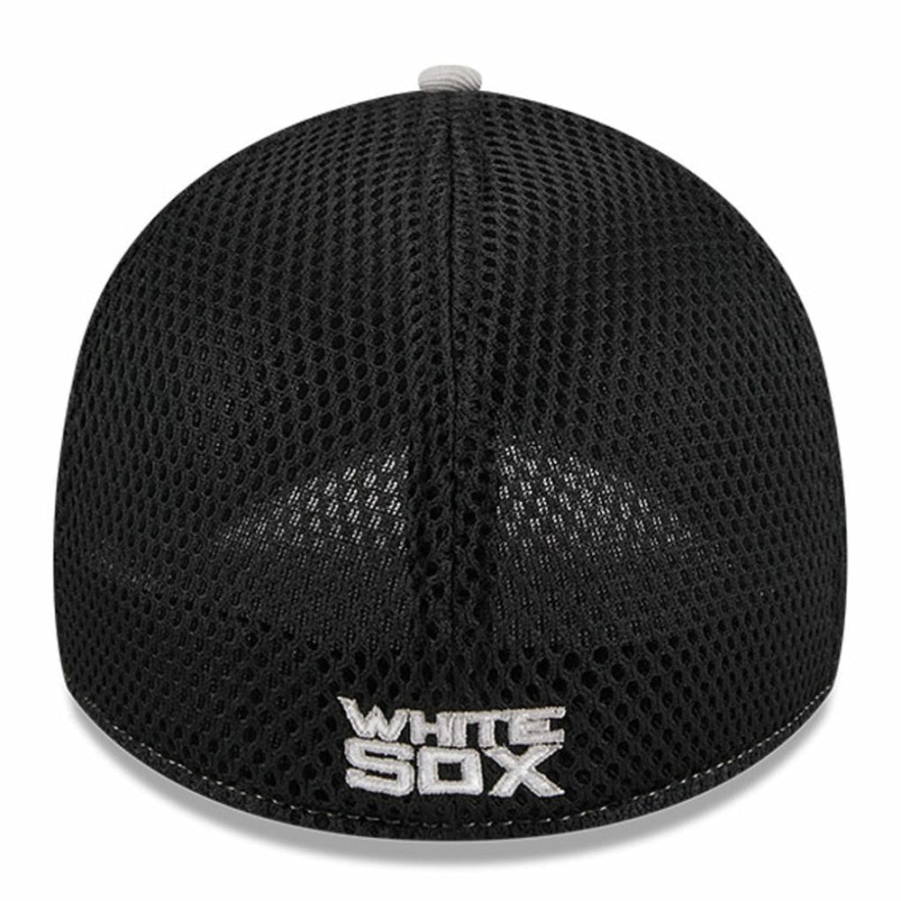 Chicago White Sox Pipe 39THIRTY Flex Hat Gray