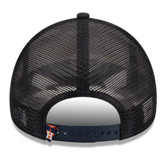 Houston Astros Stacked A-Frame Trucker 9FORTY Adjustable Hat White/Navy