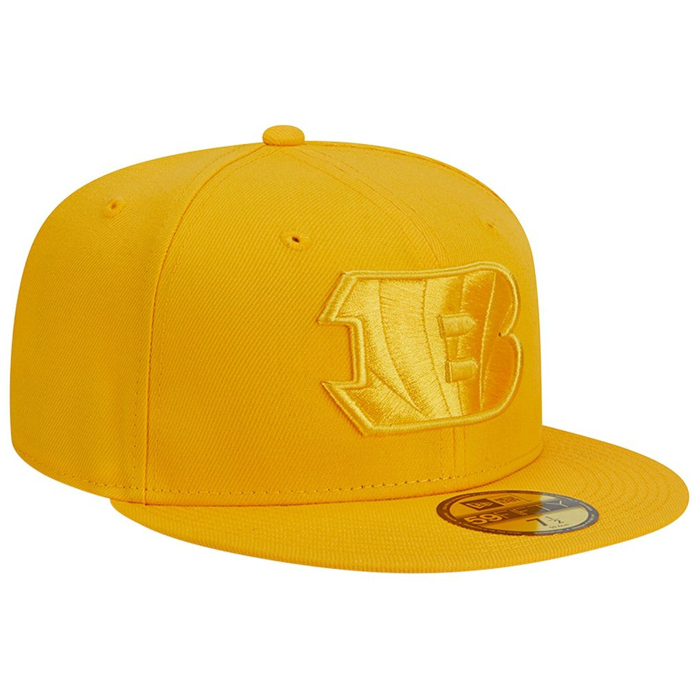 Cincinnati Bengals New Era Color Pack 59FIFTY Fitted Hat - Gold discount