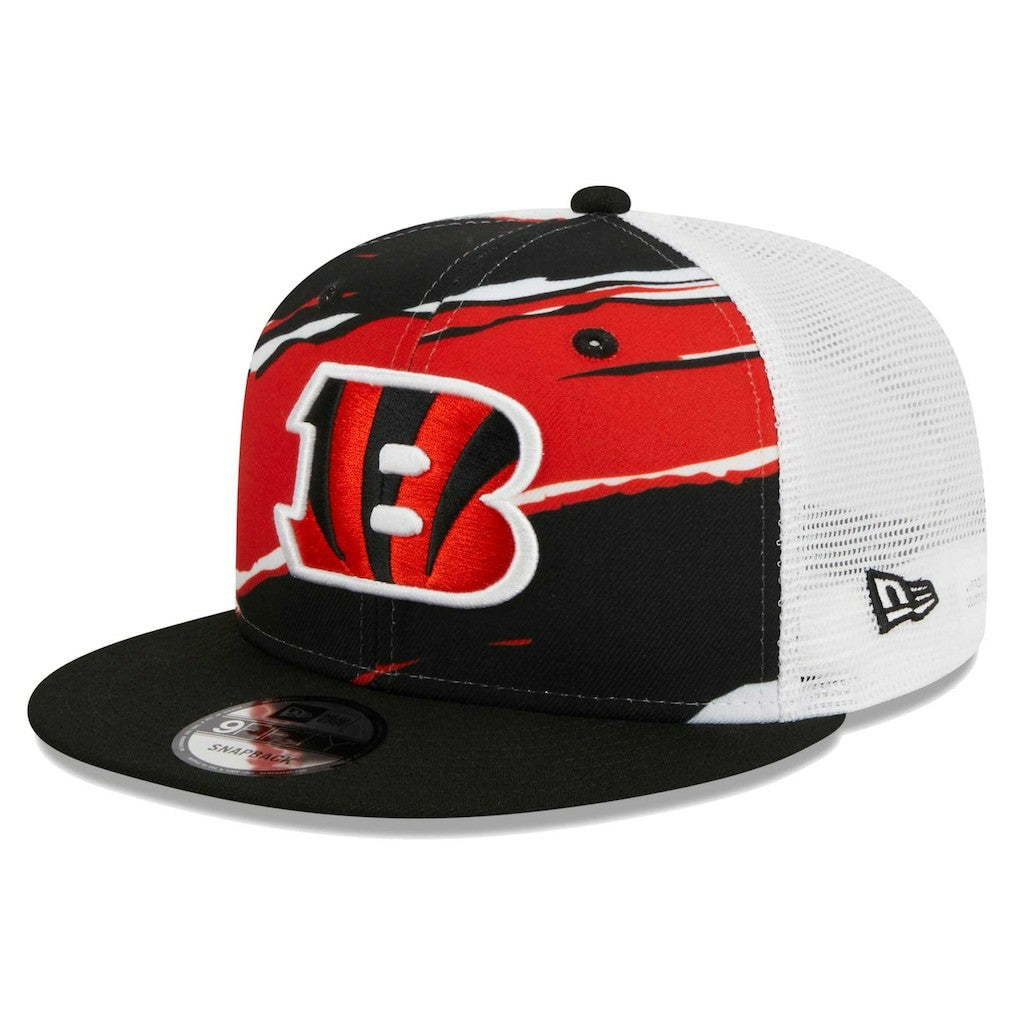 Cincinnati Bengals New Era Tear Trucker 9FIFTY Snapback Hat - Black online
