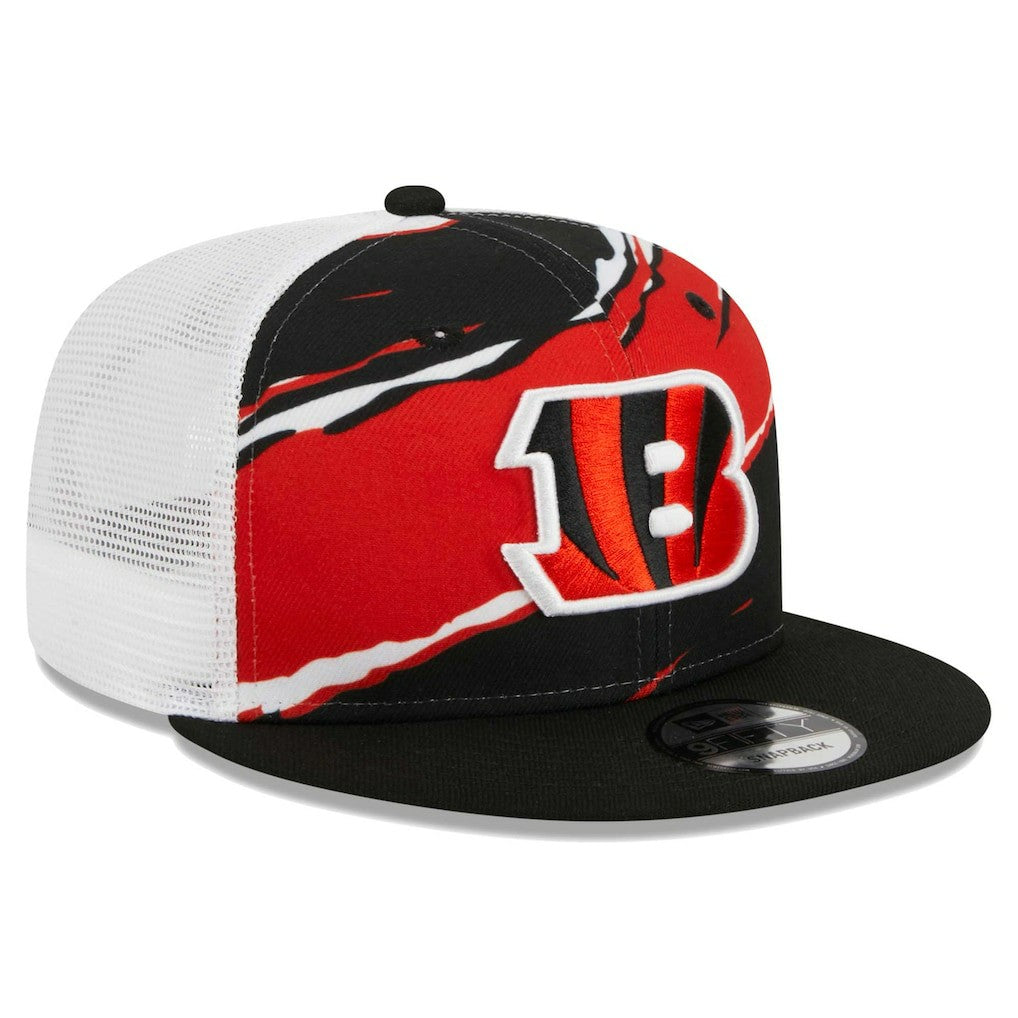 Cincinnati Bengals New Era Tear Trucker 9FIFTY Snapback Hat - Black online