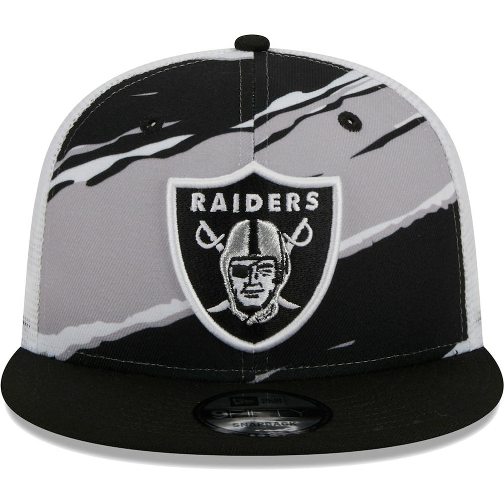 Las Vegas Raiders New Era Tear Trucker 9FIFTY Snapback Hat - Black outlet