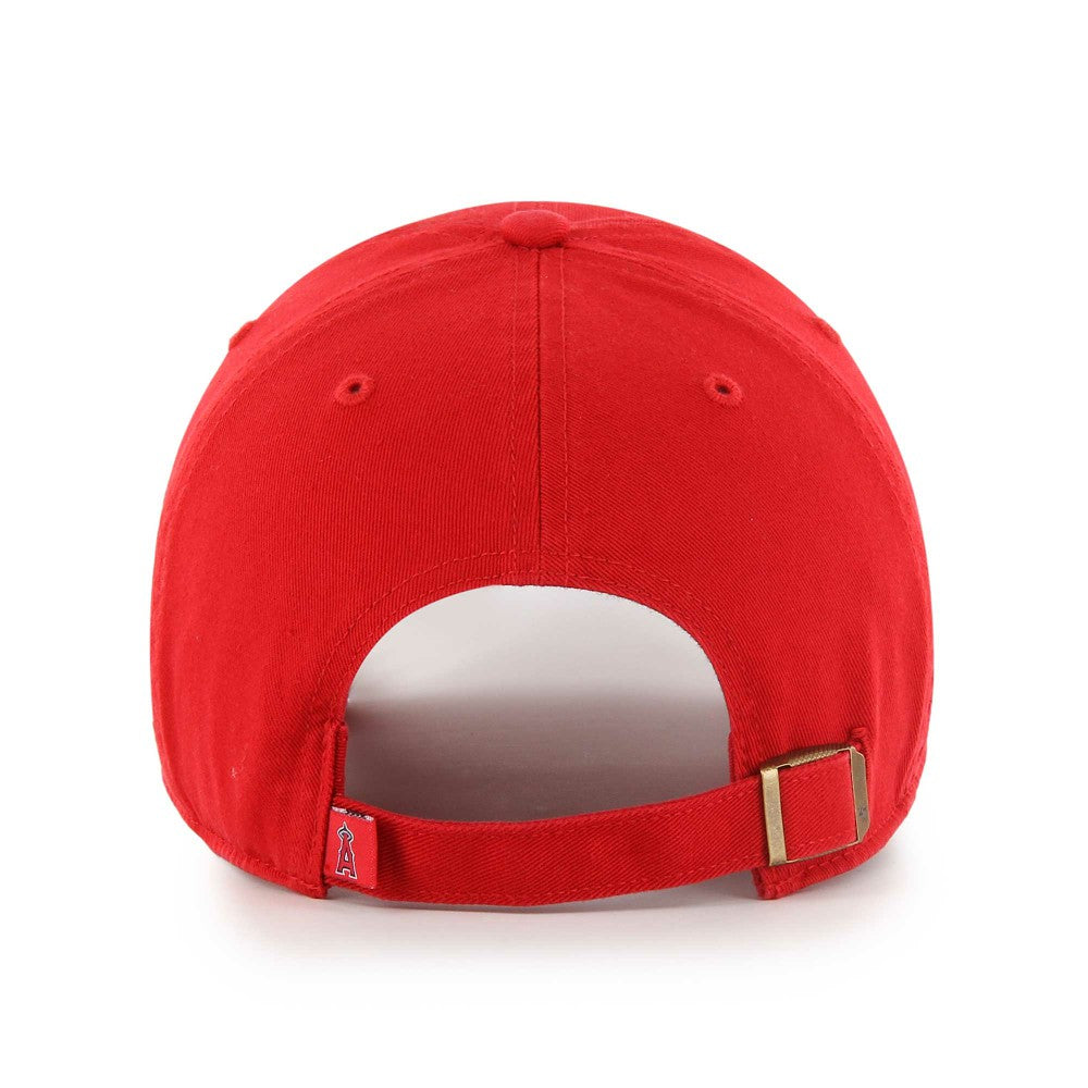 Los Angeles Angels Team Pride Clean Up Adjustable Hat Red