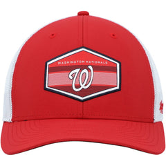 Washington Nationals Burgess Trucker Snapback Hat Red/White