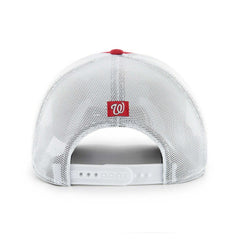 Washington Nationals Burgess Trucker Snapback Hat Red/White