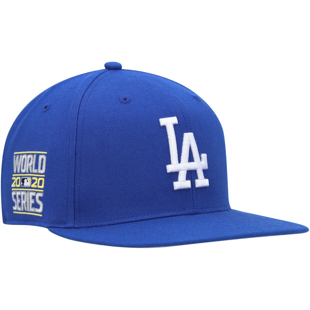 Los Angeles Dodgers 2020 World Series Sure Shot Captain Snapback Hat Royal