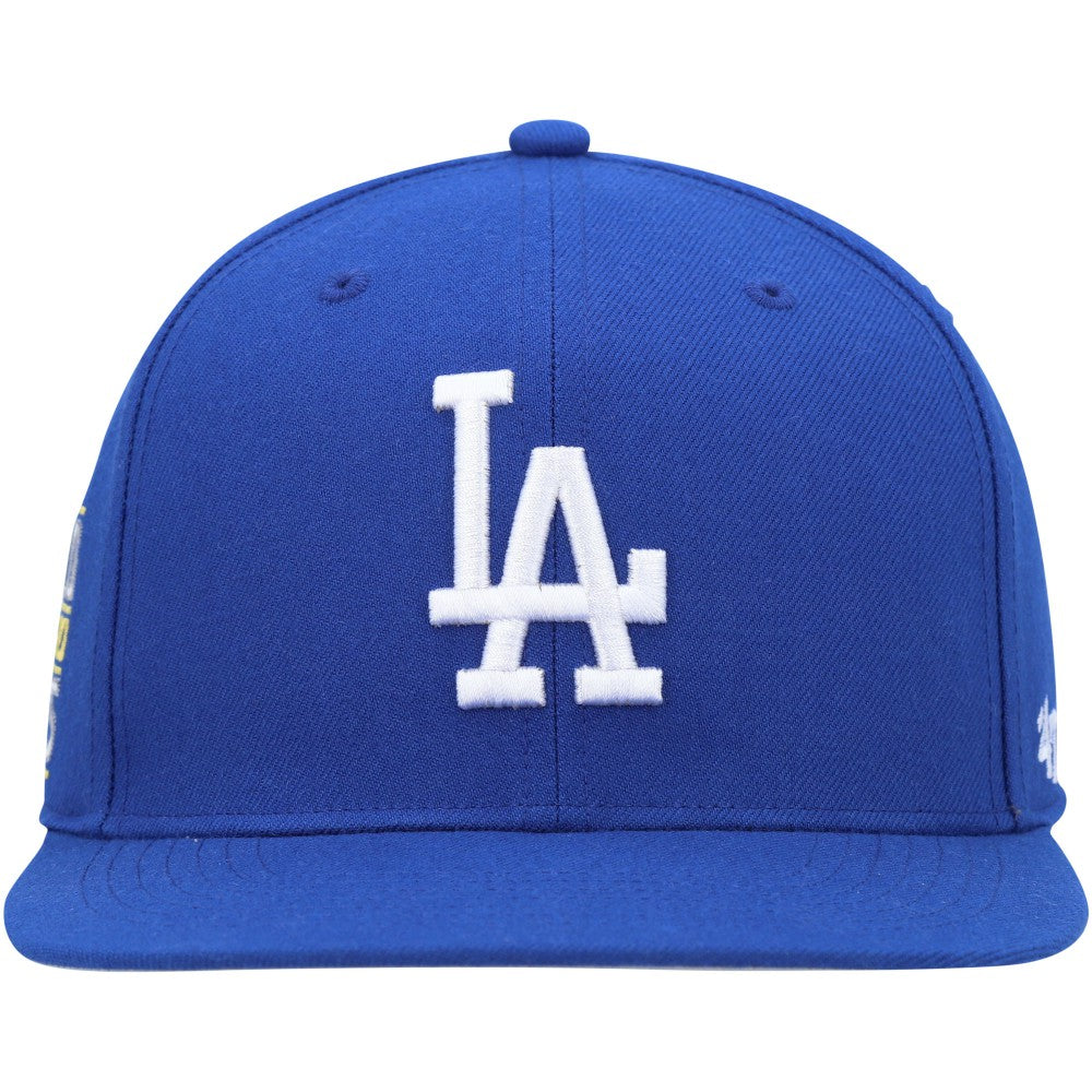 Los Angeles Dodgers 2020 World Series Sure Shot Captain Snapback Hat Royal