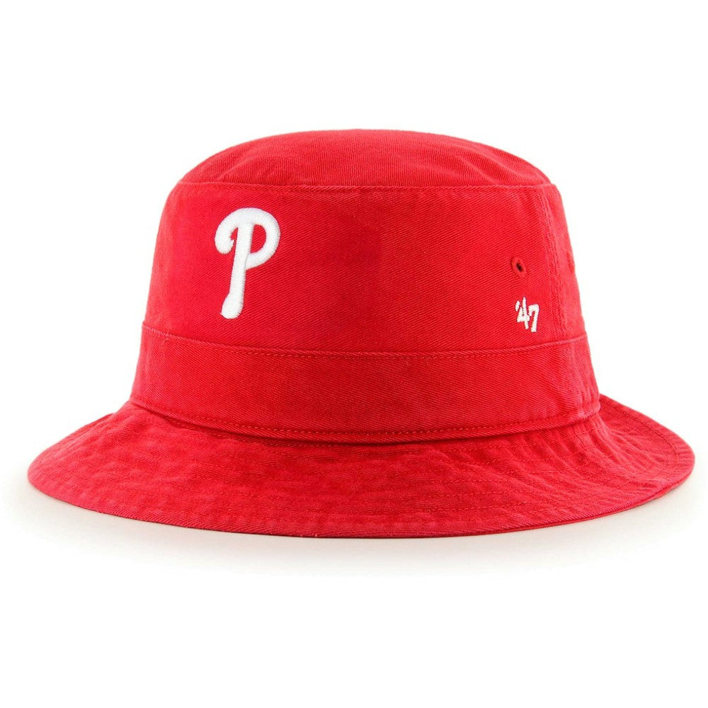 Philadelphia Phillies Primary Bucket Hat Red