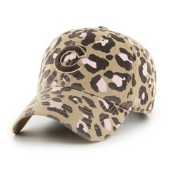Chicago Cubs Women's Bagheera Clean Up Adjustable Hat Khaki
