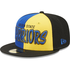 Golden State Warriors Pop Front 59FIFTY Fitted Hat sale - Black/Royal cheap