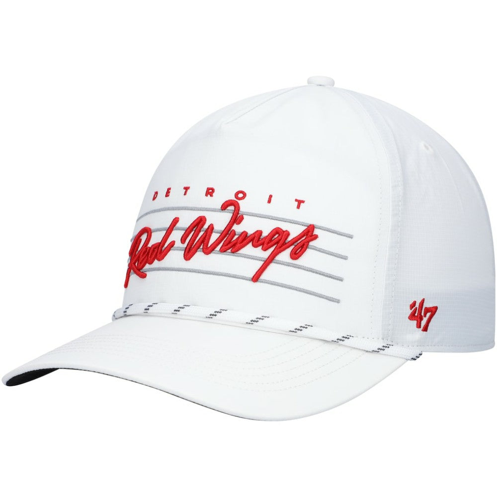 Detroit Red Wings '47 Downburst Hitch Adjustable Hat - White Hats