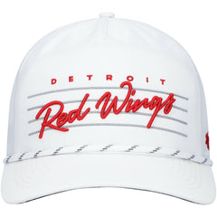 Detroit Red Wings '47 Downburst Hitch Adjustable Hat - White Hats