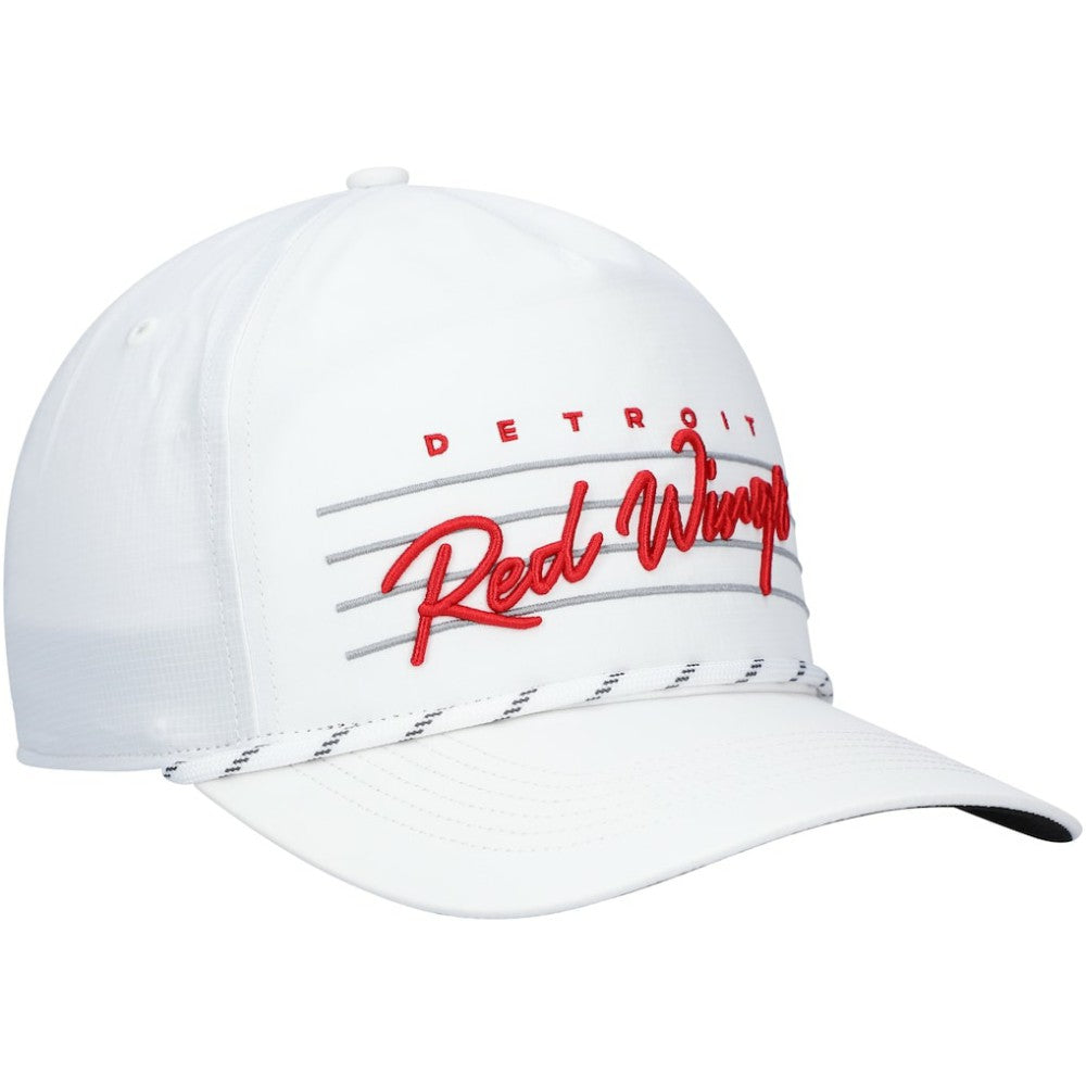 Detroit Red Wings '47 Downburst Hitch Adjustable Hat - White Hats